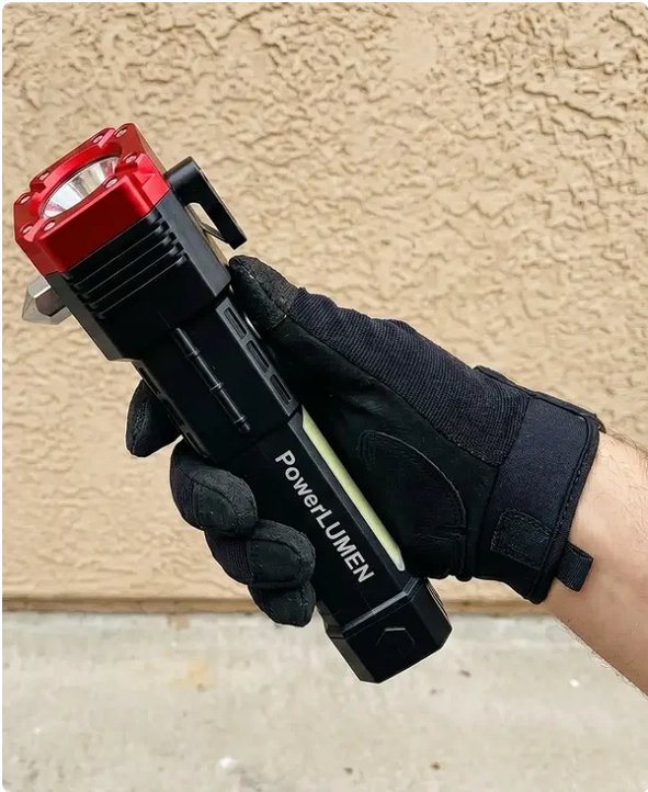 *PAGA 1 y LLÉVATE 2* Linterna Indestructible Súper Potente 6 en 1 PowerLUMEN™