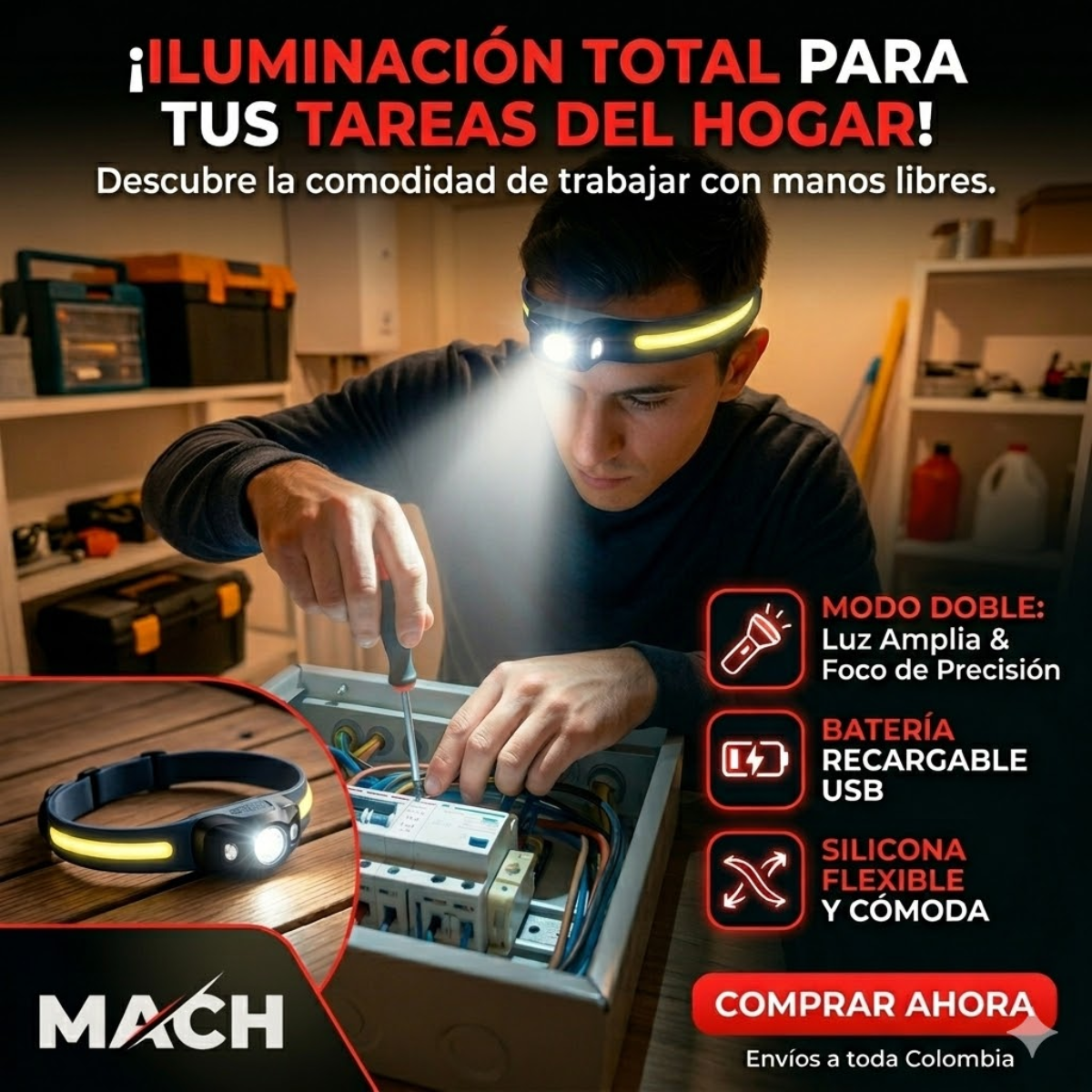 Linterna Recargable SmartLuz PRO