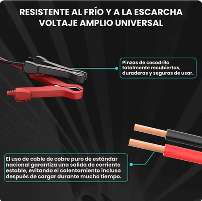 *PowerShield 12V/6A* - Super Iniciador para baterías