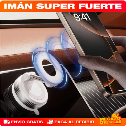 soporte magnético al vacío para teléfono