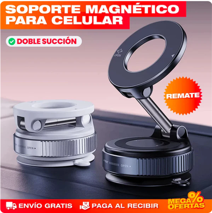 soporte magnético al vacío para teléfono