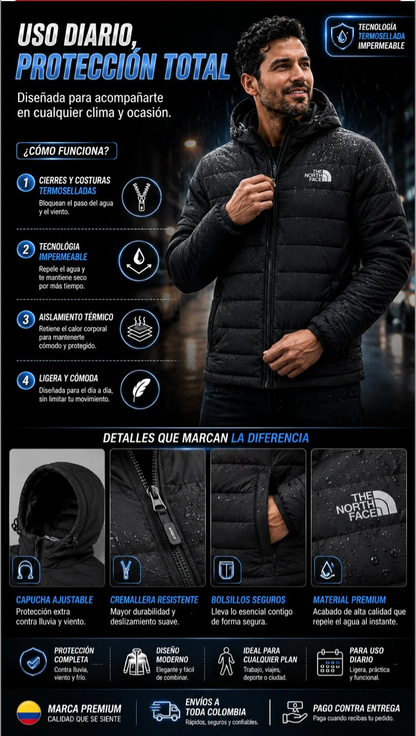 CHAQUETA NORTHFACE PREMIUM TERMOSELLADA