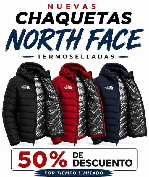 CHAQUETA NORTHFACE PREMIUM TERMOSELLADA