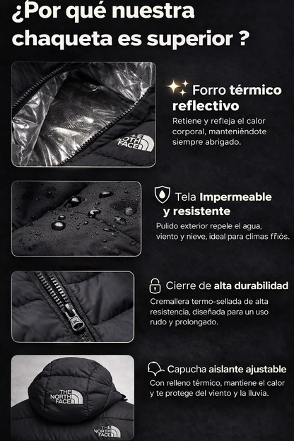 CHAQUETA NORTHFACE PREMIUM TERMOSELLADA