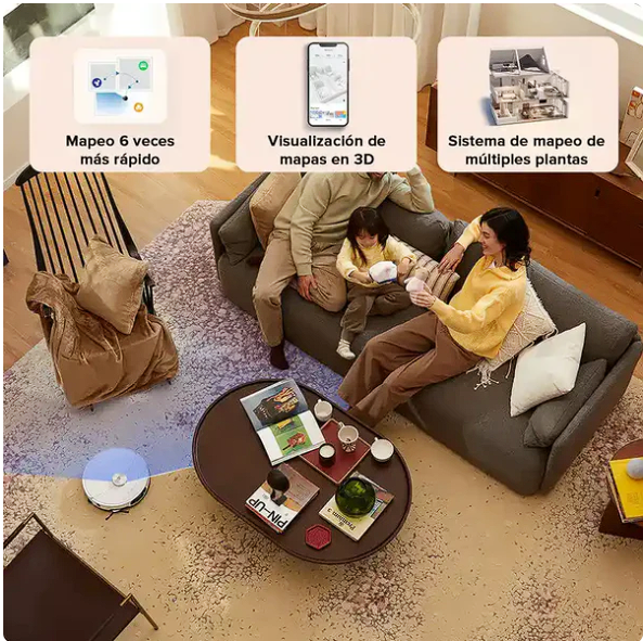 Compre 1 y LLÉVATE 2 - Robot Aspirador Inteligente BotClean™️ Max 3 en 1